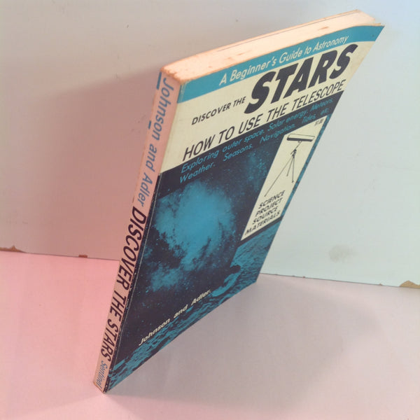 Vintage 1965 Beginner's Guide to Astronomy Discover the STARS How to Use the Telescope Johnson and Adler