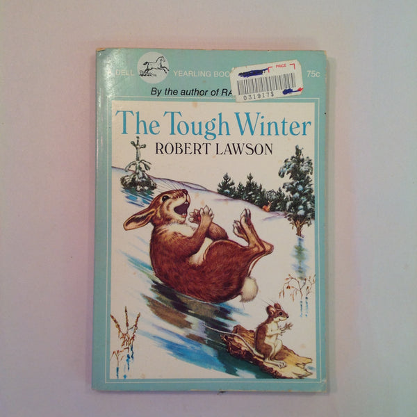 Vintage 1974 Children's Paperback The Tough Winter Robert Lawson Dell Yearling