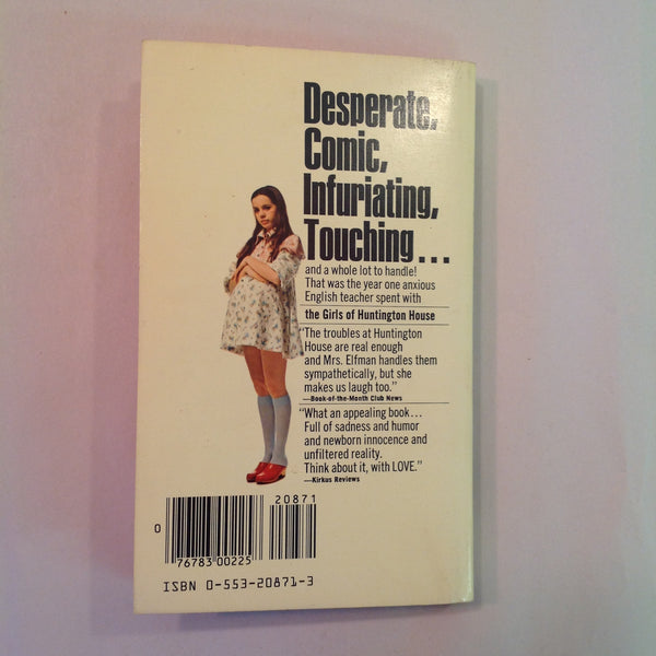 Vintage 1981 Mass Market Paperback The Girls of Huntington House Blossom Elfman Teen Pregnancy