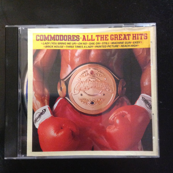 CD All The Greatest Hits The Commodores Motown Detroit Rhythm Blues Gospel Soul Rock N Roll 3746360282