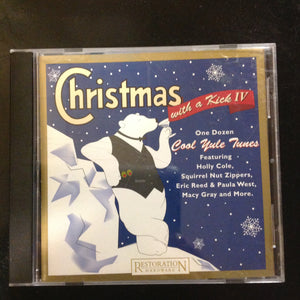 CD Christmas With A Kick IV Restoration Hardware Sampler Promo Various Artists A92994 Macy Gray Rosemary Clooney Squirrel Nut Zippers
