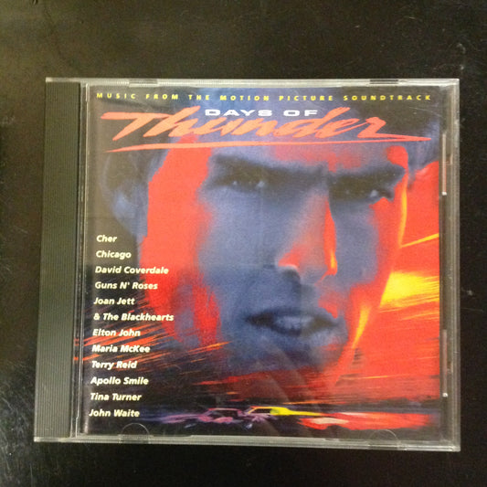 CD Music From The Motion Picture Days Of Thunder Tom Cruise 924294-D2 Movie Soundtrack