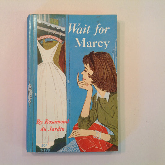 Vintage 1965 Scholastic Mass Market Paperback Wait for Marcy Rosamond du Jardin