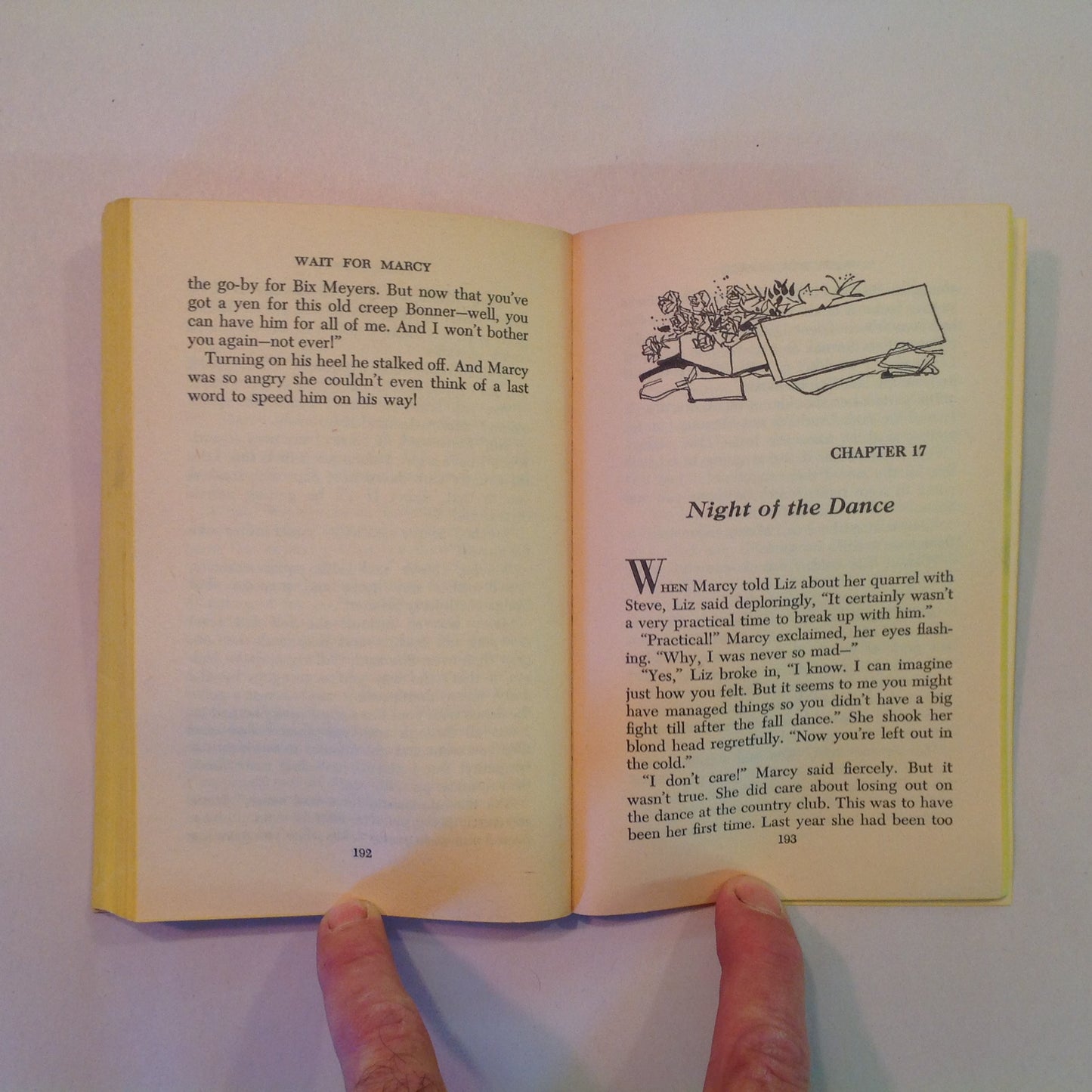 Vintage 1965 Scholastic Mass Market Paperback Wait for Marcy Rosamond du Jardin