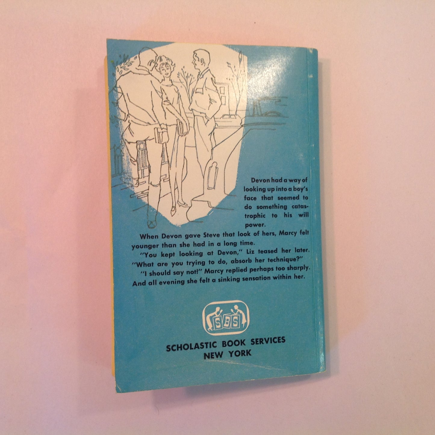 Vintage 1965 Scholastic Mass Market Paperback Wait for Marcy Rosamond du Jardin