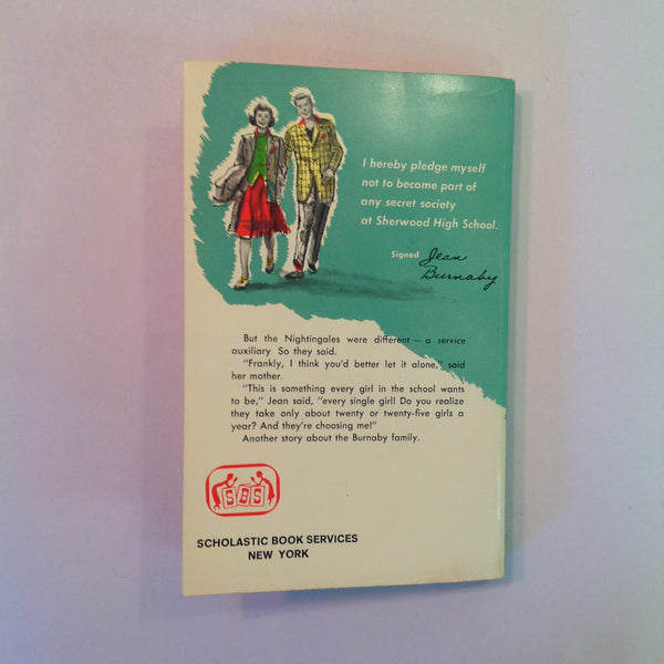 Vintage 1964 Scholastic Mass Market Paperback Sorority Girl Anne Emery