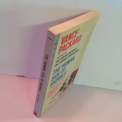 Vintage 1961 Mass Market Paperback The Human Side of Animals Vance Packard Pocket Books