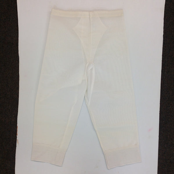Vintage 1960's Sears White Ladies Long Leg Panty Girdle Body Shaper Corset 2 XL