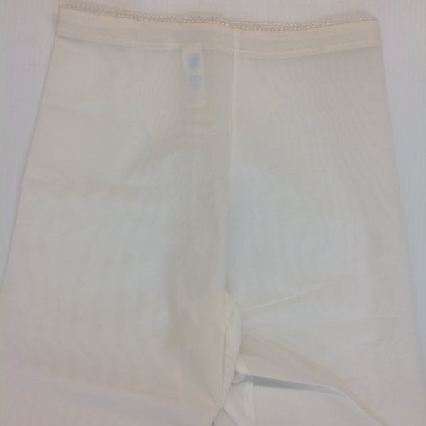 Vintage 1960's Sears White Ladies Long Leg Panty Girdle Body Shaper Corset 2 XL