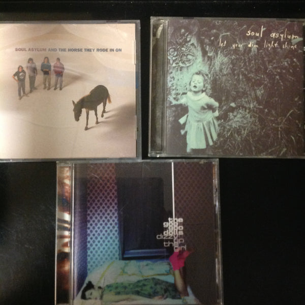 BARGAIN SET of 2 CD's Soul Asylum Let Your Dim Light Shine And The Horse They Rode In On Goo Goo Dolls Dizzy Up The Girl
