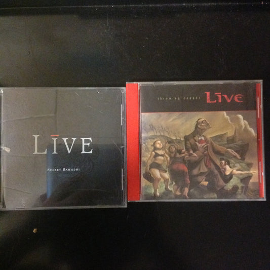 BARGAIN SET of 2 CD's Live Secret Samadhi Throwing Copper RARD-11590 rard-10997