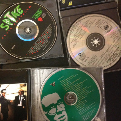 3 Disc SET BARGAIN CDs Elvis Costello and the Attractions Spike The Very Best of