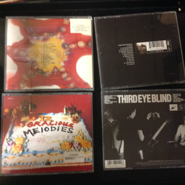 4 Disc SET BARGAIN CDs Third Eye Blind Blind Melon STP Stone Temple Pilots The Verve 90's Rock Alt Alternative