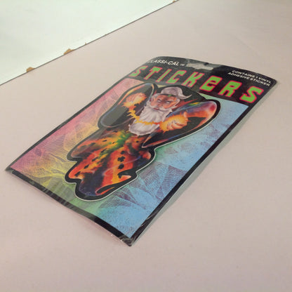 Vintage 1990's NOS Classi-Cal Vinyl Adhesive Sticker Vengeful Wizard