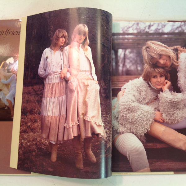 Vintage 1985 Arlington House Hardcover with Dust Jacket Girlfriends Color Photo Essay Gay Interest