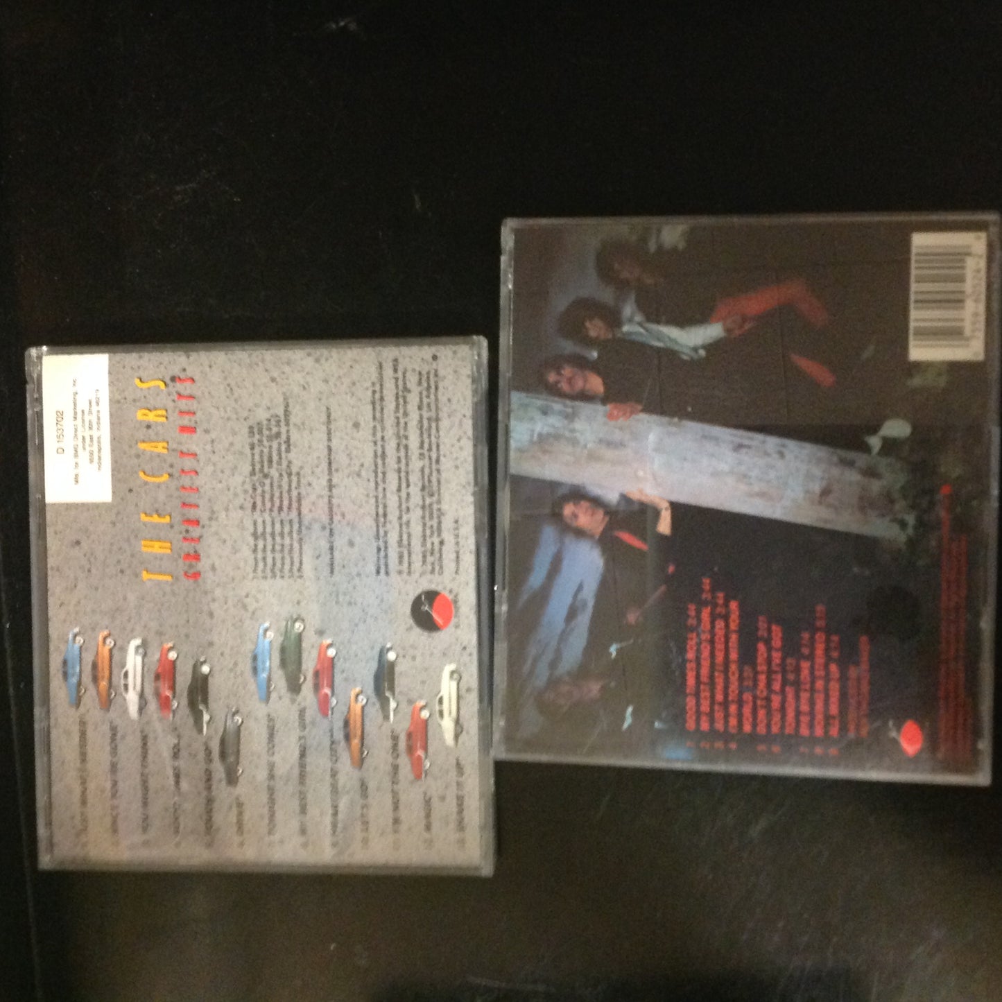 Pair CD's 2 The Cars, The Cars Greatest Hits 960464-2 135-2 Elektra