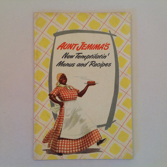 Vintage Recipe Booklet Aunt Jemima's New Temptilatin' Menus and Recipes