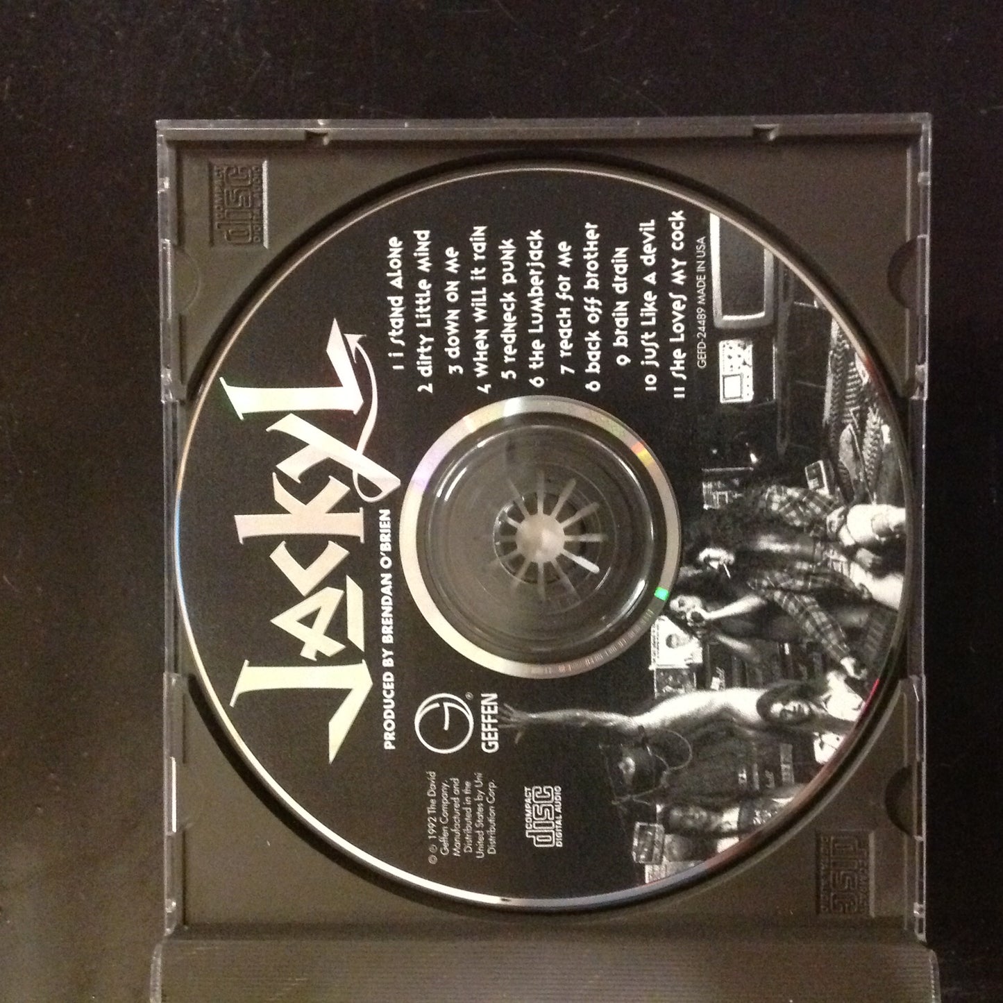 CD Jackyl GEFD24489 Rock Blues Hard Rock Explicit Lyrics