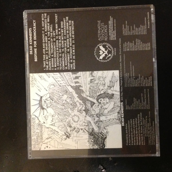 CD The Dead Kennedys Bedtime For Democracy  VIRUS 50CD