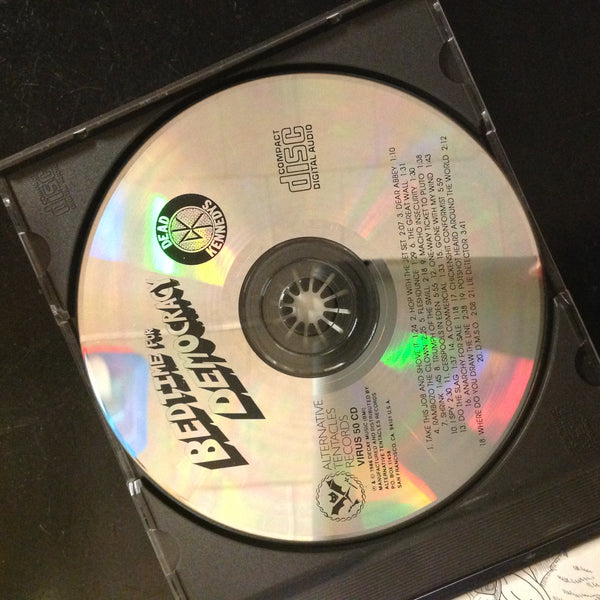 CD The Dead Kennedys Bedtime For Democracy  VIRUS 50CD