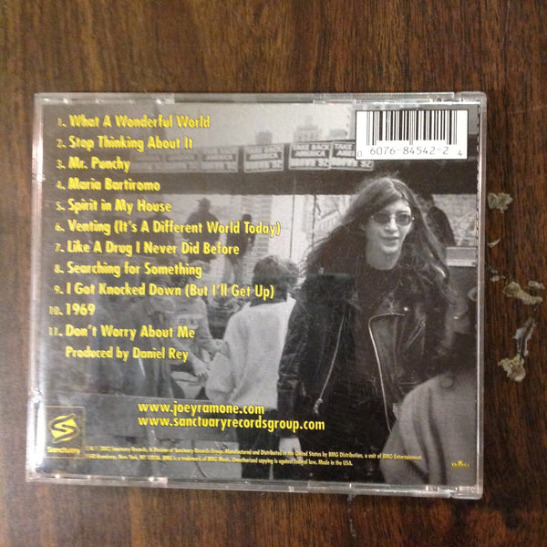 CD Joey Ramone Don't Worry About Me Rock & Roll Punk Sanctuary