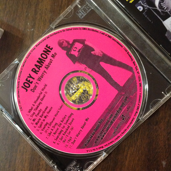 CD Joey Ramone Don't Worry About Me Rock & Roll Punk Sanctuary