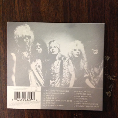 CD Guns N' Roses Greatest Hits B0001714-02 Compilation Digipak Hard Rock Glam Hair