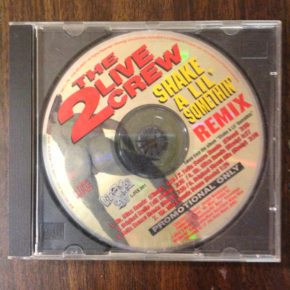 CD The 2 Live Crew Shake A Lil Somethin' Remix Single Promo Joe LJRX891 RARE 1995 Rap Hip Hop