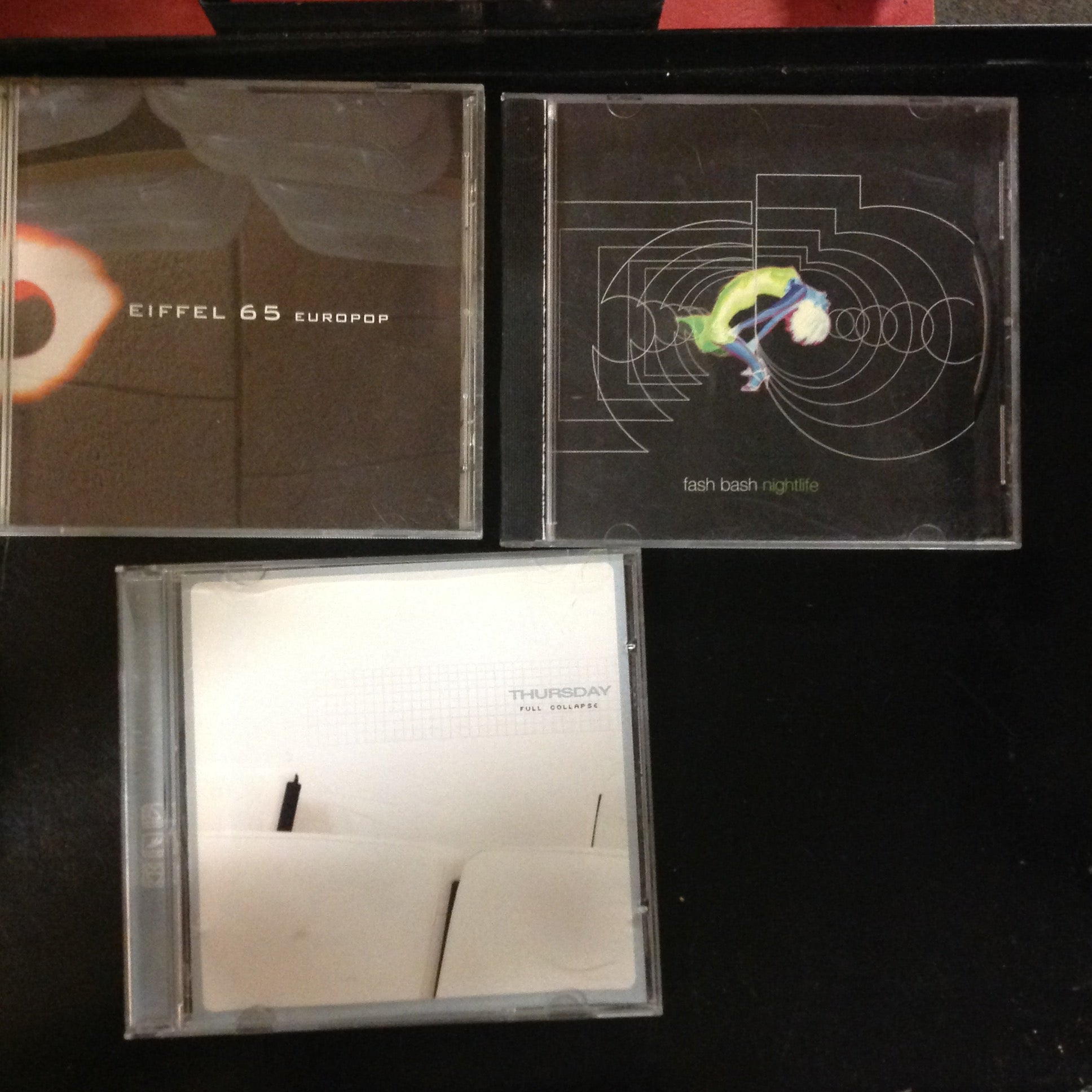 3 Disc SET BARGAIN CDs Eiffel 65 Europop Thursday Full Collapse Fash Bash Nightlife