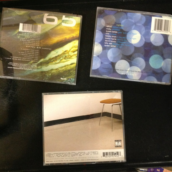 3 Disc SET BARGAIN CDs Eiffel 65 Europop Thursday Full Collapse Fash Bash Nightlife