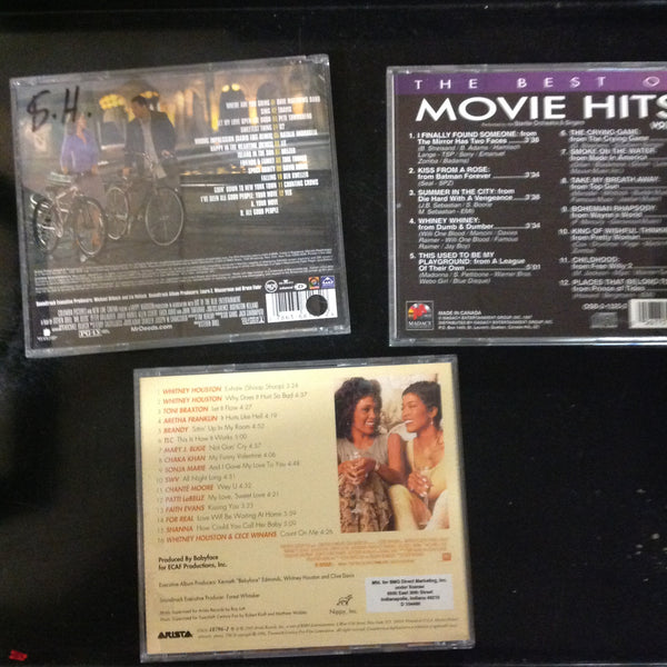 3 Disc SET BARGAIN CDs Movie Hits Mr Deeds Waiting to Exhale Soundtracks Scores Popular Film Songs Various Artists