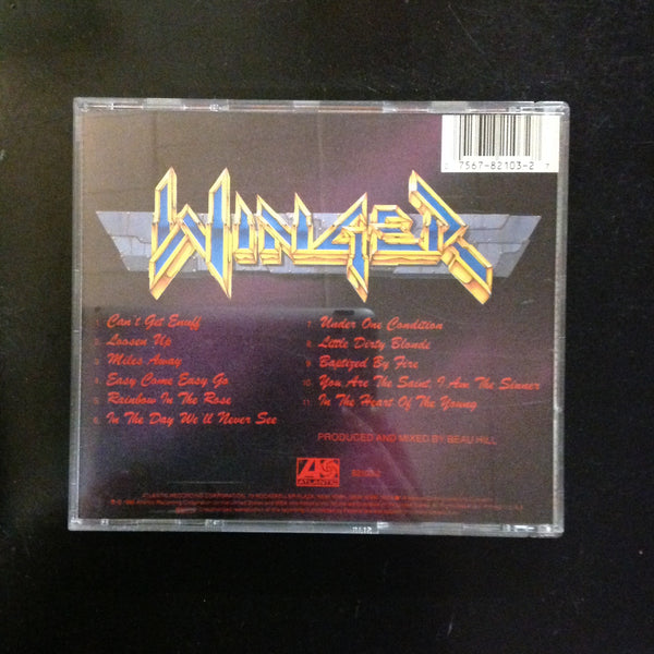 CD Winger In The Heart Of the Young 7567-82103-2 Glam Hard Rock