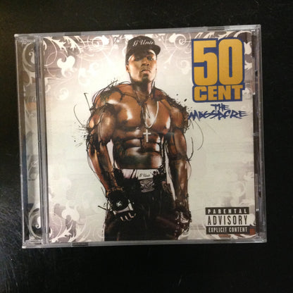 CD 50 Cent The Massacre B0004329-02 Shady Records Eminem Hip Hop Gangsta