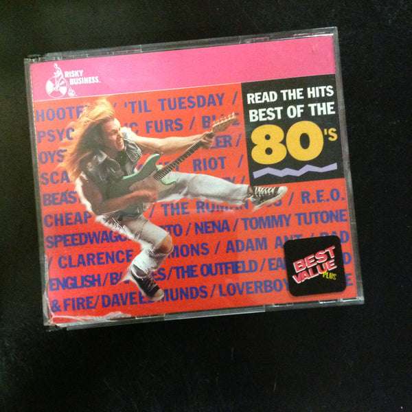 CD Read The Hits / Best of the 80's 2 Disc Various Artist Compilation AK57835