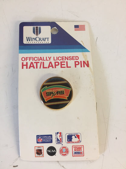Vintage 1990's San Antonio SPURS Lapel Pin NBA Sports