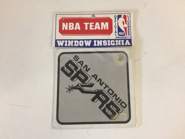 Vintage NOS 1990's San Antonio SPURS NBA Team Window Insignia