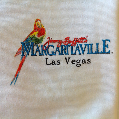 Souvenir Men's XL White Cotton Jimmy Buffet's Margaritaville Las Vegas T-Shirt with Tags