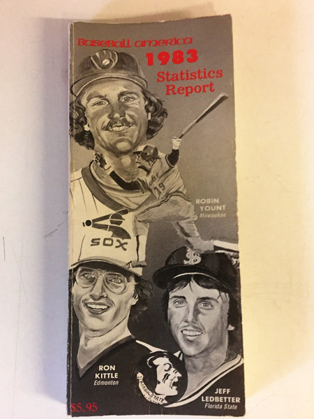 Vintage 1983 Baseball America Statistics Report MLB College Guide