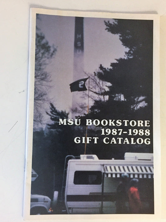 Vintage MSU Bookstore 1987 - 1988 Gift Catalog Michigan State University