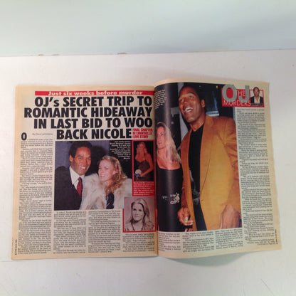 Vintage July 5 1994 STAR World Exclusive OJ Speaks Out from Jail