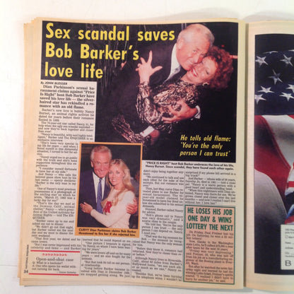 Vintage July 19 1994 NATIONAL ENQUIRER Bob Barker Sex Scandal Nicole Simpson's Lovers Tony Curtis Tragedy