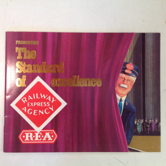 Vintage 1989 Railway Express Agency Standard of Excellence Color Model Train Catalog