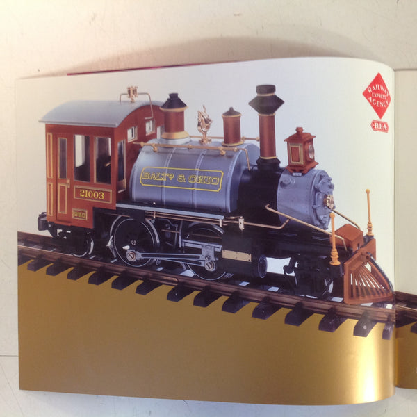 Vintage 1989 Railway Express Agency Standard of Excellence Color Model Train Catalog