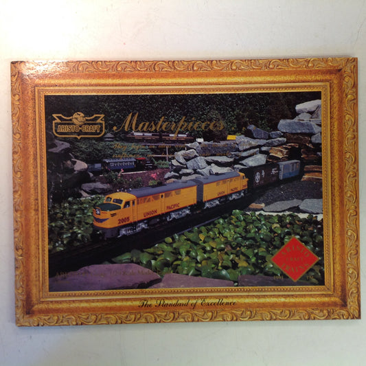 Vintage 1991 Aristo Craft Trains Masterpieces Color Model Train RC Toys Brochure