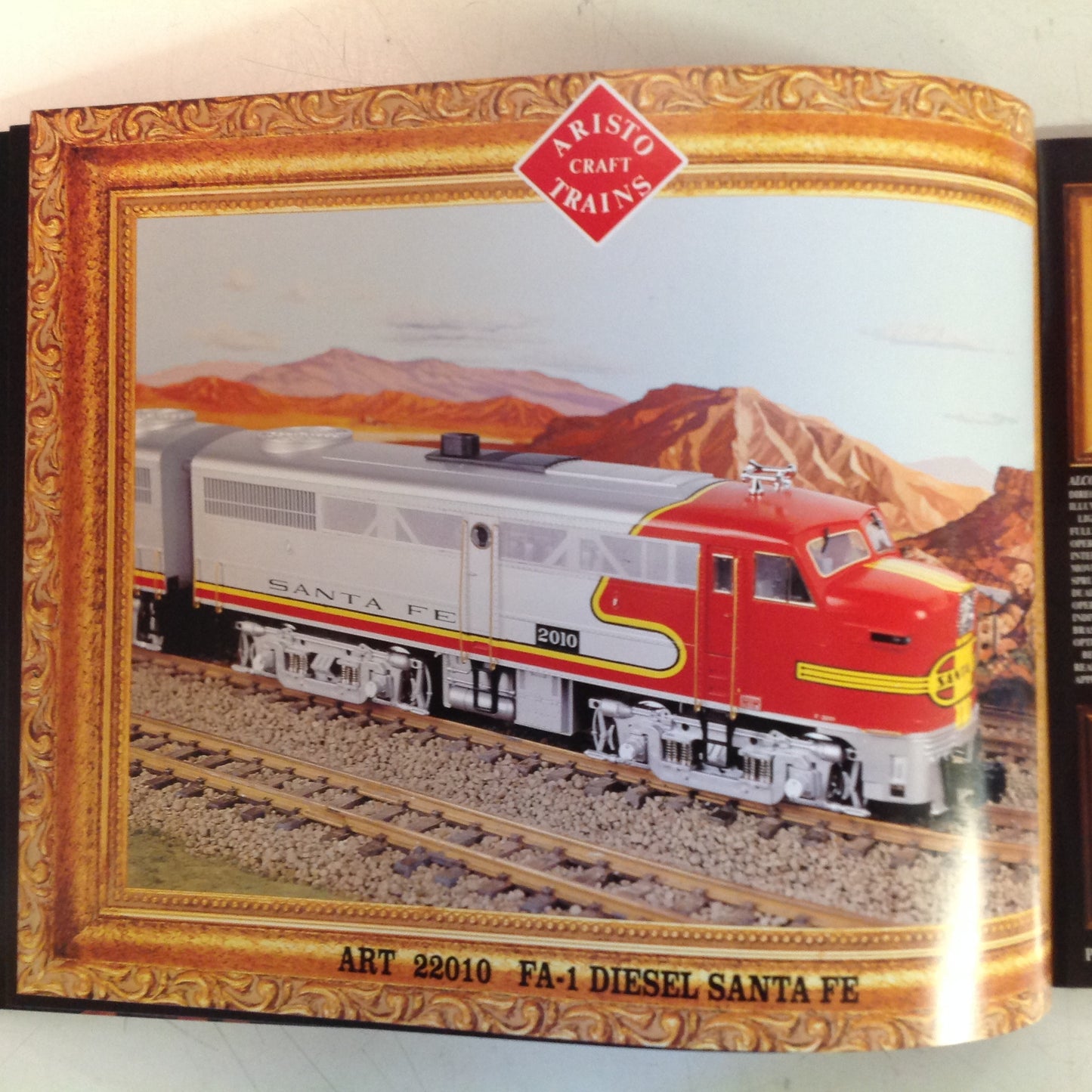 Vintage 1991 Aristo Craft Trains Masterpieces Color Model Train RC Toys Brochure