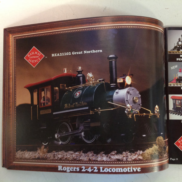 Vintage 1989 Railway Express Agency Aristo Craft Trains Masterpieces Color Model Train Catalog