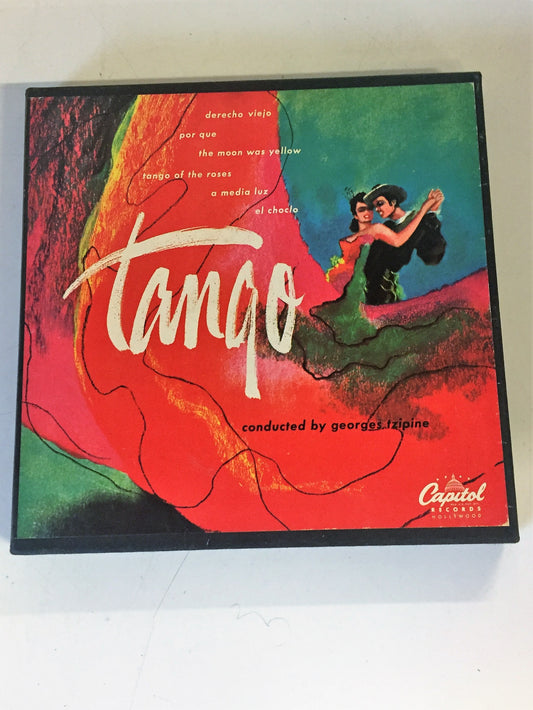 Vintage TANGO Box Set 45's Georges Tzipine Capital Records
