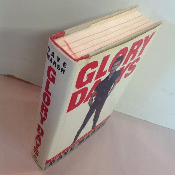 Vintage 1987 Hardcover Glory Days: Bruce Springsteen in the 1980's Dave Marsh First Ed