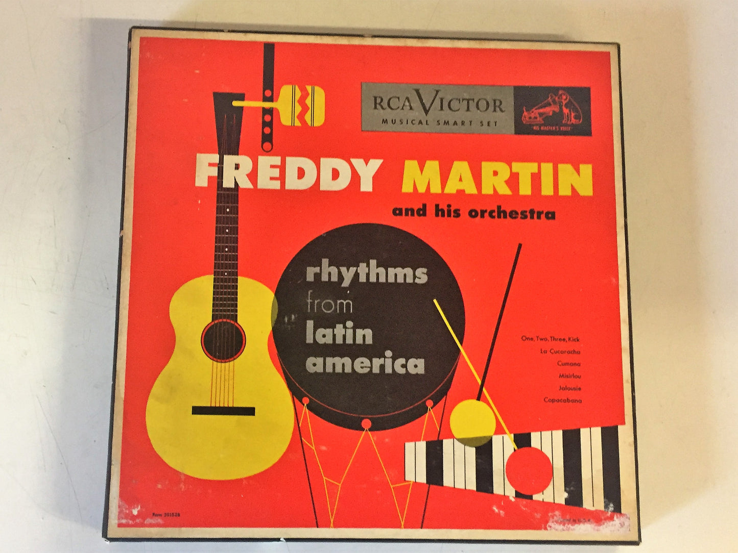 Vintage Freddy Martin And His Orchestra Rhythms From Latin America 45 RPM Box Set