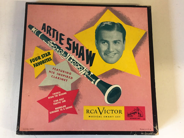 Vintage ARTIE SHAW 45 RPM Box Set RCA Victor Musical Smart Set